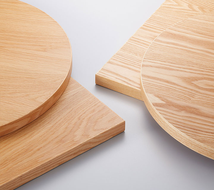 オーク / タモ突板天板 CTA-05・06