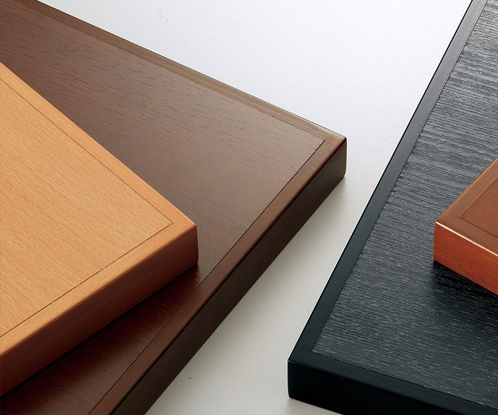 メラミン化粧板・木縁巻き天板 CTB-25～28