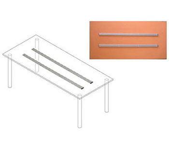 天板反り止めパーツ2本