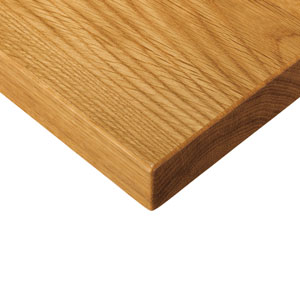 オーク突板（板目）節なし ナチュラル色