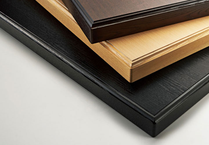 ST-003 メラミン化粧板/木縁巻き（10mm）