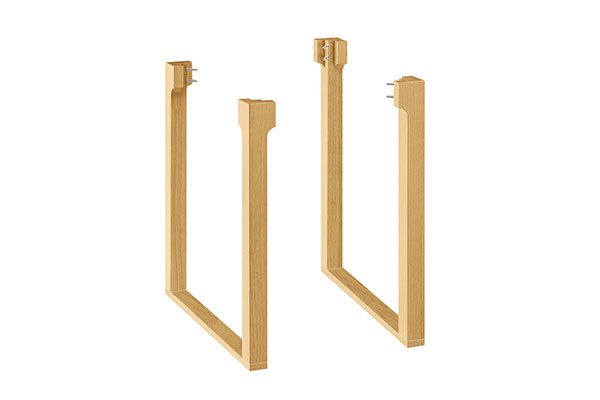 長門Ⅱソリ付テーブル 脚部